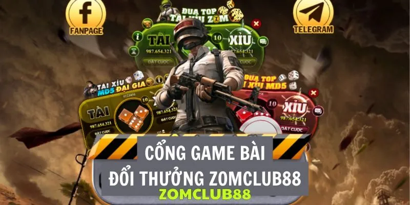 Game Bài Đổi Thưởng ZomClub – Trả Thưởng Minh Bạch, Đa Dạng Game 2025