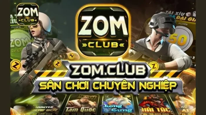 ZomClub – Cổng Game Đỉnh Cao với Trò Chơi Bài, Bắn Cá, Cá Cược Thể Thao 1 Giao diện 3D ZomClub – nền tảng giải trí trực tuyến