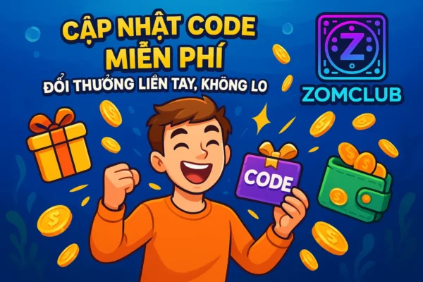 Code Bắn Cá ZomClub Miễn Phí – Nhận Code Mới Nhất 2025 2 Cập nhật code bắn cá miễn phí – đổi thưởng liền tay, không lo hết vốn