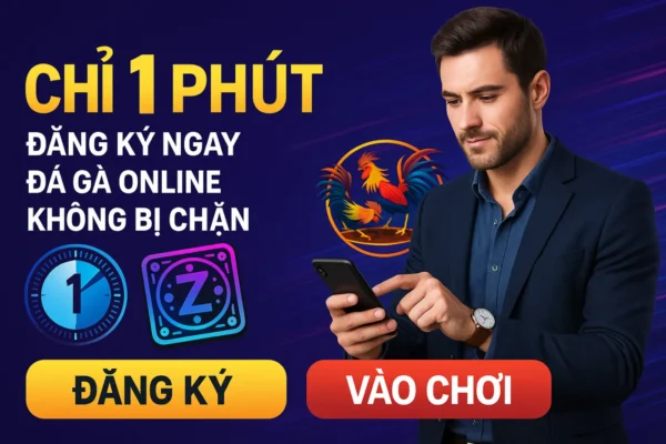 Hướng Dẫn Đá Gà ZomClub – Cách Chơi & Đặt Cược Đá Gà Online 3 Chỉ cần 1 phút là bạn đã đăng ký và vào chơi đá gà online ZomClub không bị chặn