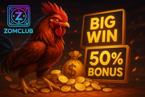 Khuyến Mãi Đá Gà ZomClub – Ưu Đãi Đặc Biệt, Thưởng Lớn 1 Hàng loạt khuyến mãi đá gà ZomClub được cập nhật mỗi tuần cho tất cả thành viên!