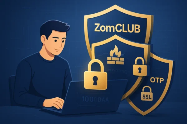 Hình ảnh He Thong Bao Mat Nhieu Lop Ma Hoa Ssl Xac Thuc Otp Tuong Lua Hien Dai trong bài viết Chính Sách Bảo Mật ZomClub – Cam Kết Bảo Vệ Dữ Liệu Người Dùng. Hệ thống bảo mật nhiều lớp Mã hóa SSL, xác thực OTP, tường lửa hiện đại