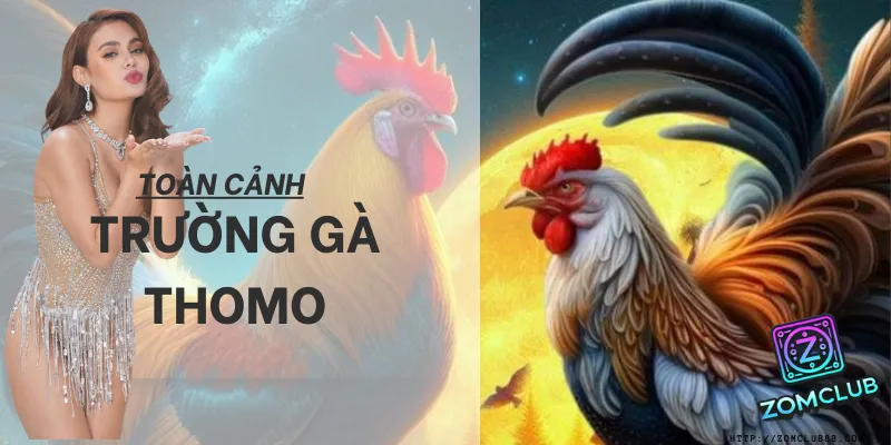 Toàn cảnh trường gà Thomo – địa điểm sát biên giới, nhịp trận nhanh và không khí sôi động.