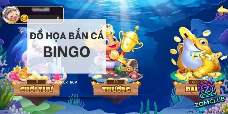Bắn Cá Bingo – Trải Nghiệm Game Bắn Cá Đổi Thưởng Số 1 Tại ZomClub - Hình ảnh minh họa về Bắn Cá Zomclub trên ZomClub.